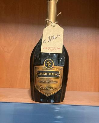 Champagne G.H. Mumm – Cuvée René Lalou, anno 1982