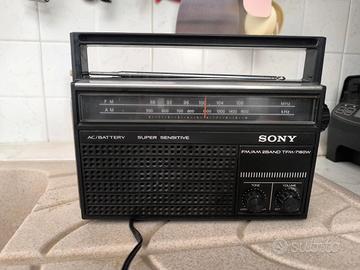 Radio sony vintage TFM-7180W  funzionante