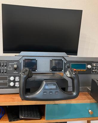 Saitek simulatore di volo completo