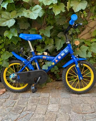 bicicletta Paw Patrol