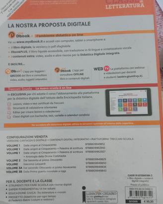 classe di Letteratura 2 9788809949829

Italiano

