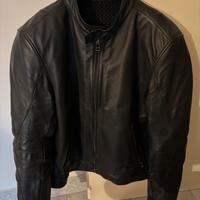 Giacca Yamaha Dainese in pelle con protezioni