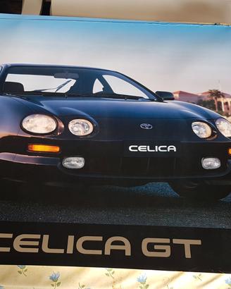 Poster manifesto toyota celica gt made in japan