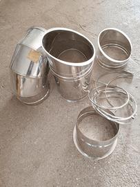 curve per canna fumaria 25cm