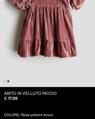 Abito bambina da cerimonia matrimonio