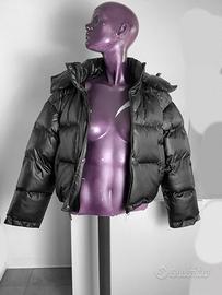 giacca corta oversize puffer