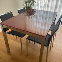 Tavolo bontempi mago perfetto con 4 sedie di desig