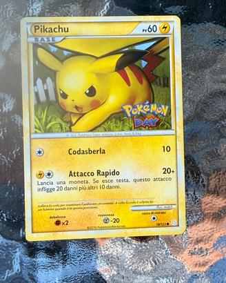 Pikachu pokemon day 2010 heartgold & soulsilver