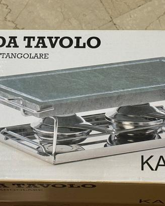Grill Kasanova in pietra ollare 37×19 cm – 15 €