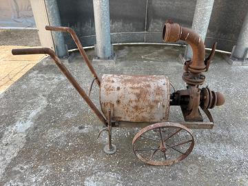 Pompa Caprari carrellata con motore elettrico