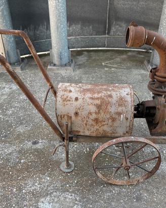 Pompa Caprari carrellata con motore elettrico