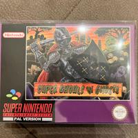 🎮 Super Ghouls 'n Ghosts SNES Super Nintendo PAL