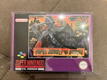 🎮 Super Ghouls 'n Ghosts SNES Super Nintendo PAL