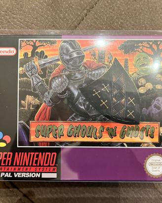🎮 Super Ghouls 'n Ghosts SNES Super Nintendo PAL
