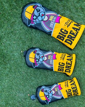 Set da 3 coprimazza/headcover da golf "Big Dream"