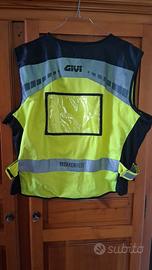 Giubbino alta visibilità per moto