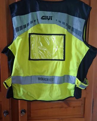 Giubbino alta visibilità per moto