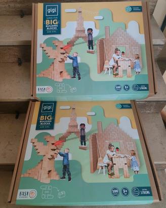 mattoni blocchi XXL costruzione  giochi bambini 