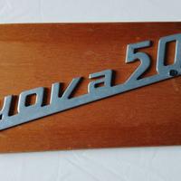 Targhetta nuova 500 fiat originale
