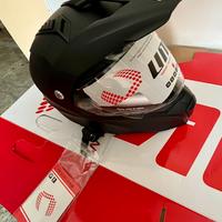 Casco trail nuovo taglia L nero opaco