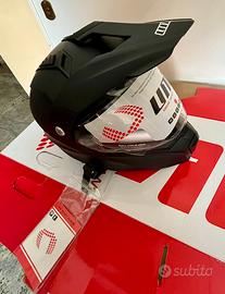 Casco trail nuovo taglia L nero opaco