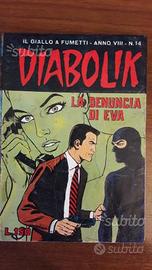 Diabolik Anno VIII n.14 - La denuncia di Eva