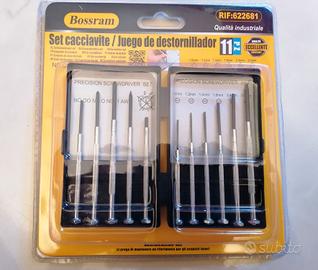 Set professionale  10 cacciaviti di precisione