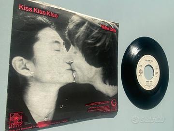 Iconic vinyl record by John Lennon