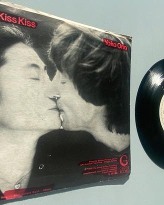 Iconic vinyl record by John Lennon