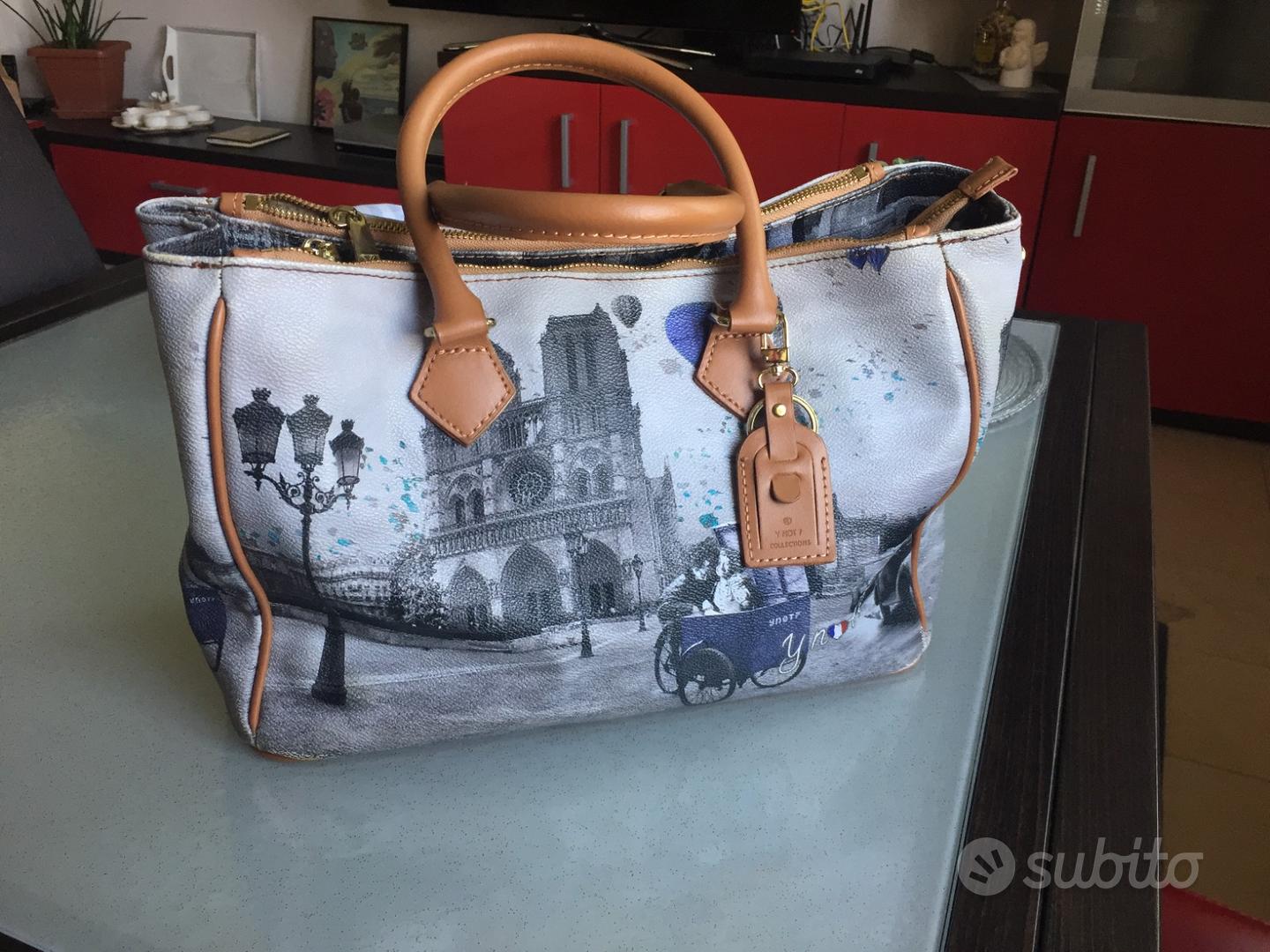 Borsa da donna Y NOT Paris originale Abbigliamento e Accessori