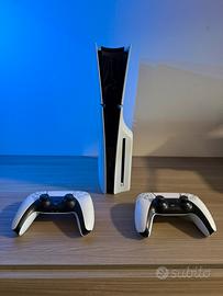 PlayStation 5 Slim Disco + 2 Controller + Gioco
