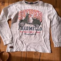 T-shirt maniche lunghe ragazzo Fred Mello