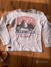 T-shirt maniche lunghe ragazzo Fred Mello