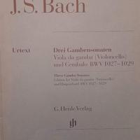 J.S. Bach - Drei Gambensonatem