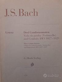 J.S. Bach - Drei Gambensonatem