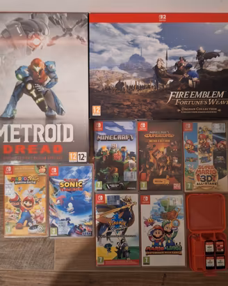 Giochi Nintendo Switch Mario/Pokemon/Metroid