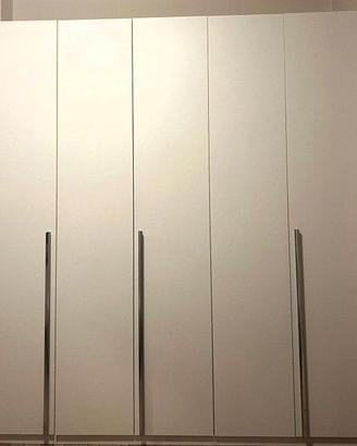 Armadio Mondo Convenienza Eleonora 5 ante bianco