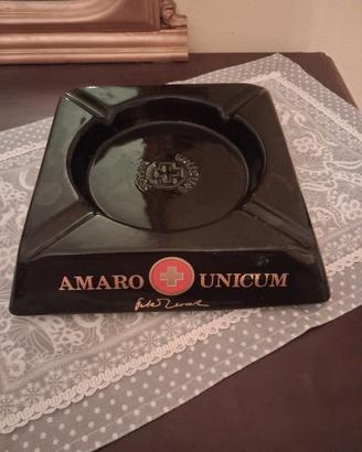 Posacenere vintage Amaro Unicum