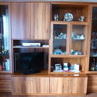 MOBILE TELEVISIONE NOCE CUCINA SALA SHABBY CHIC