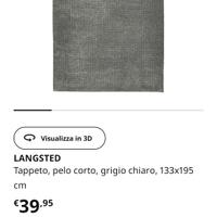 Tappeto Langsted Ikea