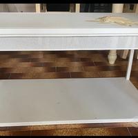 Mensola ikea in metallo bianca come nuova