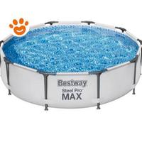 piscina esterna bestway + pompa Bestway a sabbia
