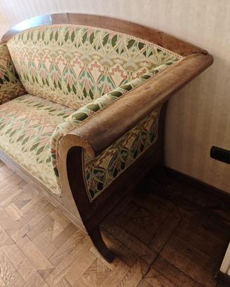Divano Bidermeier in radica