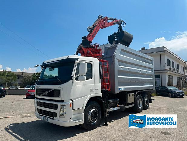 Volvo FM 440 ribaltabile rottami / rifiuti e gru