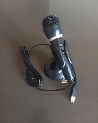 Microfono con presa USB