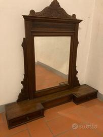 Specchio per cassettone inizi '900