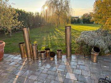 Tubi inox per canna fumaria Ø180 + accessori
