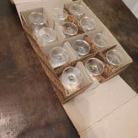 set 12 bicchieri martell cognac 1715