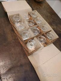 set 12 bicchieri martell cognac 1715