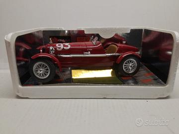 Modello auto alfa romeo 8c mille miglia burago